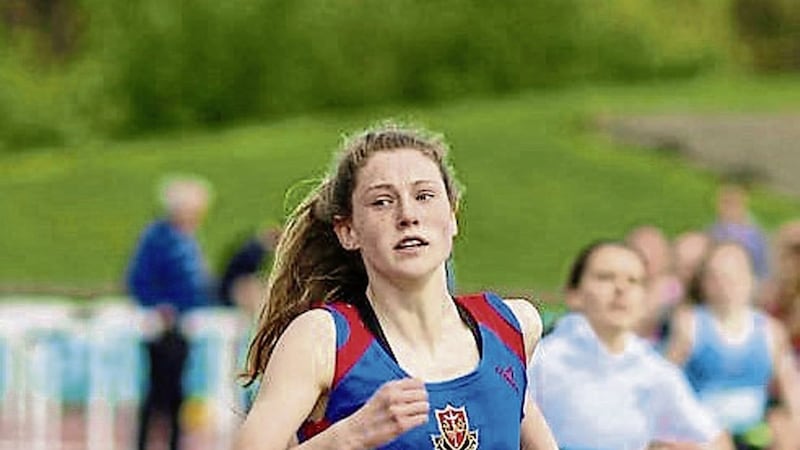 Kate O&#39;Connor of Newry AC made an impressive return from an injury lay-off 