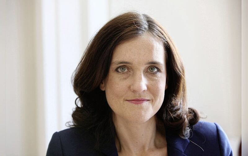 Theresa Villiers attrnded the 2013 All-Ireland football final. Picture by Ann McManus 