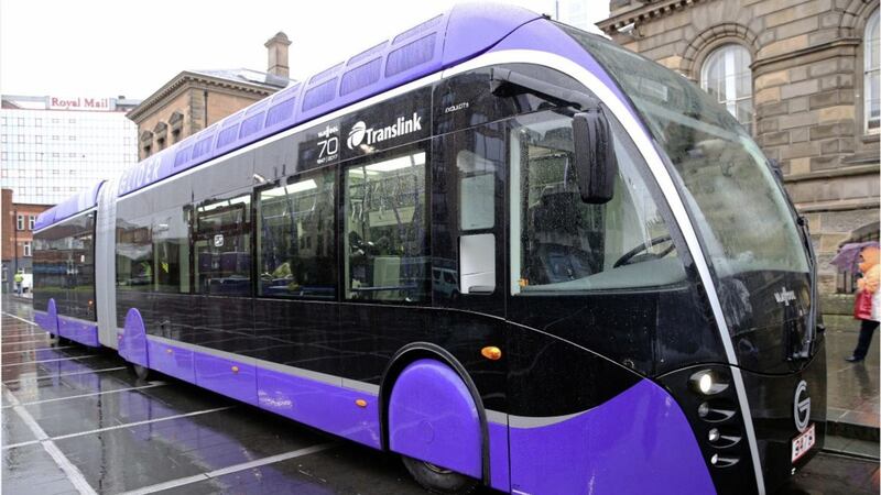 Rapid transit bus lanes will begin to operate in west Belfast next week, ahead of full introduction of the Glider service in September 