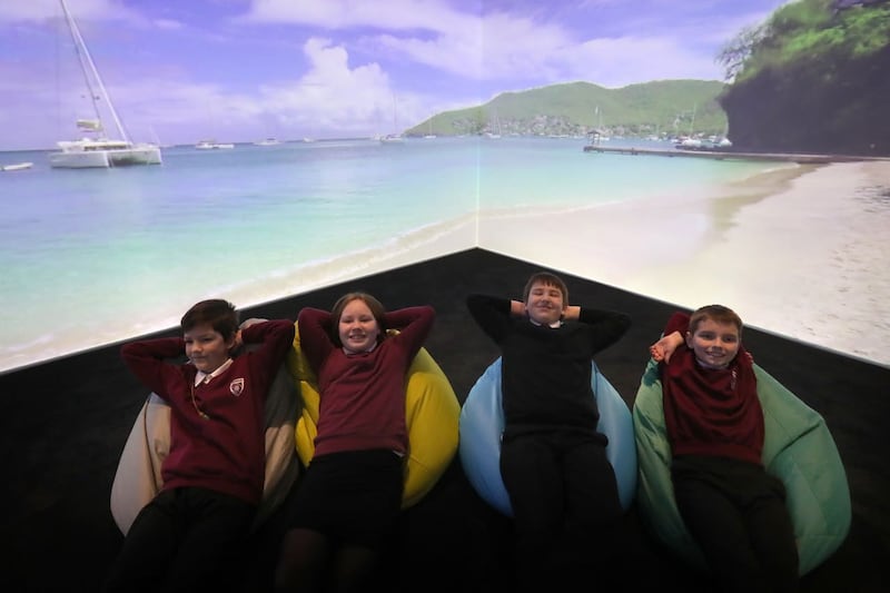 Immersive classroom opens in Cumbernauld
