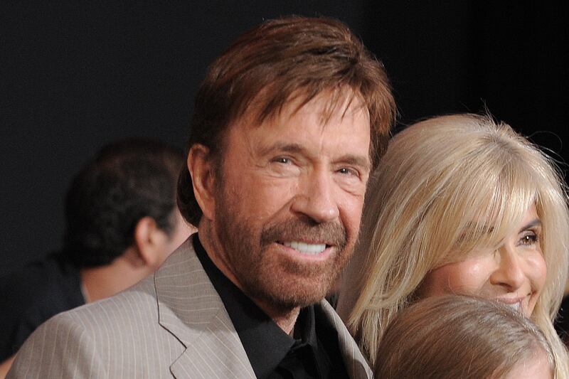 Chuck Norris attends the premiere for The Expendables 2 (Jordan Strauss/Invision/AP)