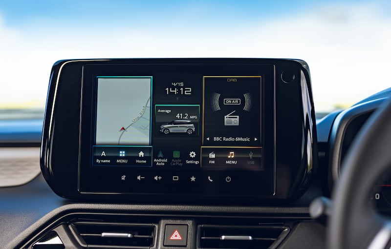 Even the entry-level model comes with sat-nav and a reversing camera. (Credit: Suzuki Media UK)