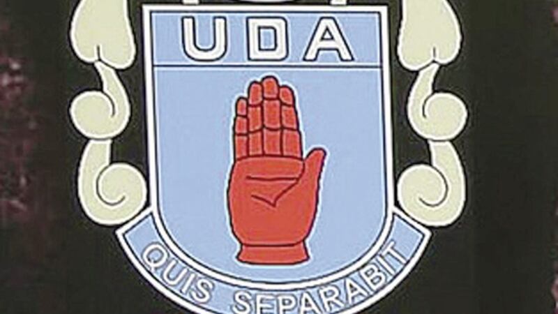 The west Belfast UDA has bee targeted by the PSNI  