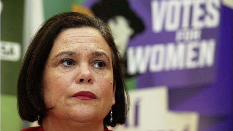 Sinn F&eacute;in leader Mary Lou McDonald said her party will campaign for repeal of the Eighth Amendment. Picture by Hugh Russell 