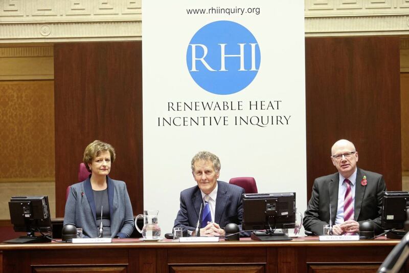 Retired appeal court judge Sir Patrick Coghlin opened the inquiry into the Renewable Heat Incentive (RHI) Scheme. Picture Mal McCann. 