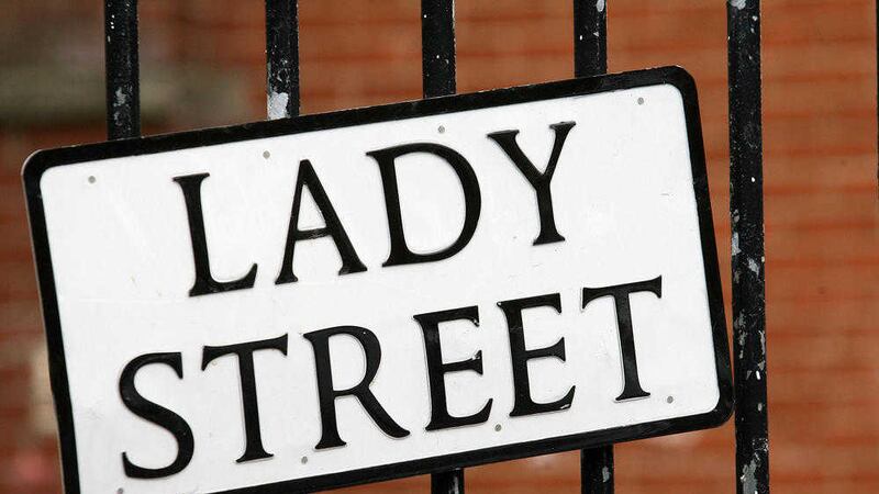 Lady Street, west Belfast, where Dan Murray, a takeaway delivery driver, was shot dead. Picture by Mal McCann 