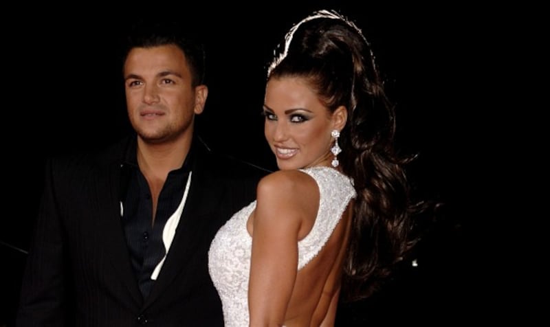 Peter Andre and Katie Price in 2006.