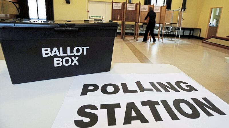 Turnout at the Assembly election in May was 63 per cent but voting is not compulsory in Northern Ireland 