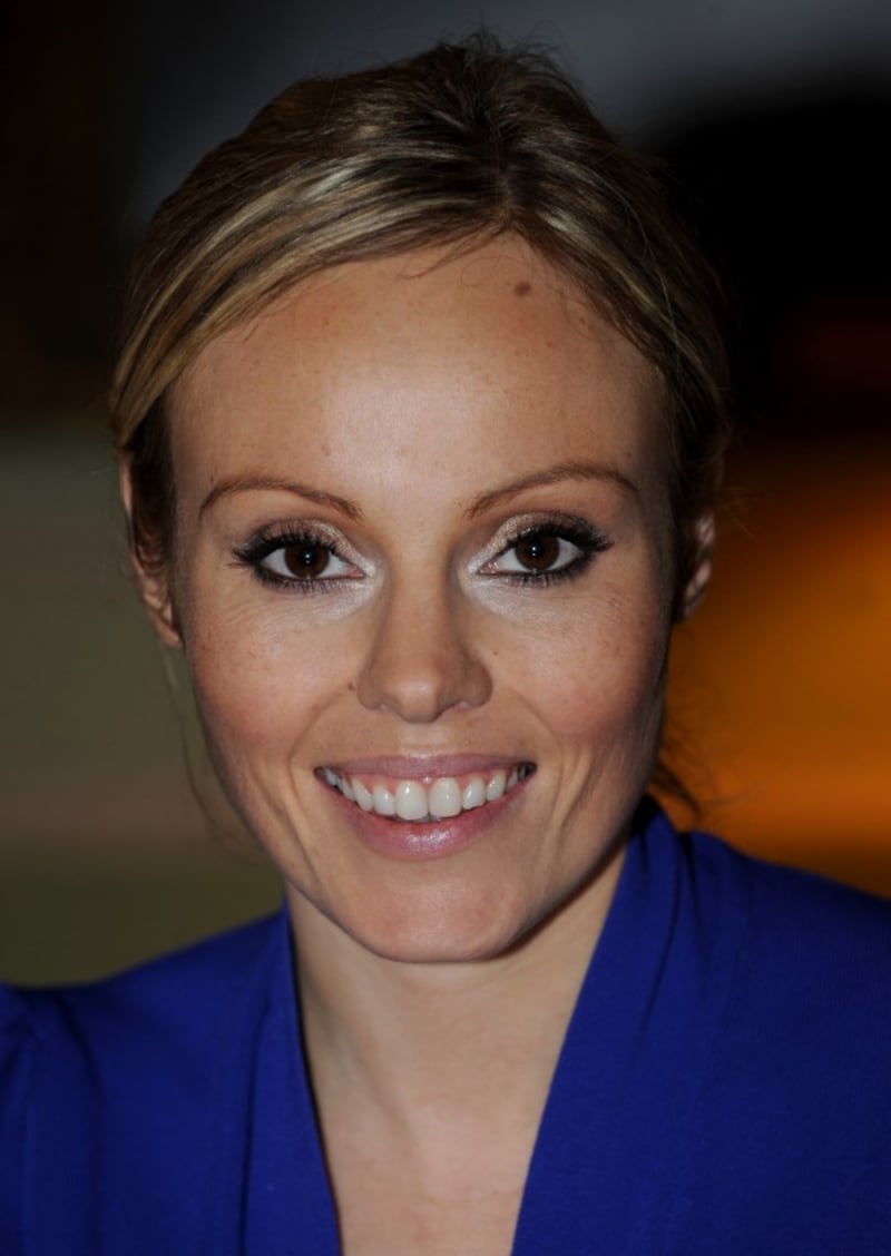 Michelle Dewberry, one of the panellists for Bebo's Big Think, an opportunity for people to present their ideas for tackling crime, careers and climate change, in London.