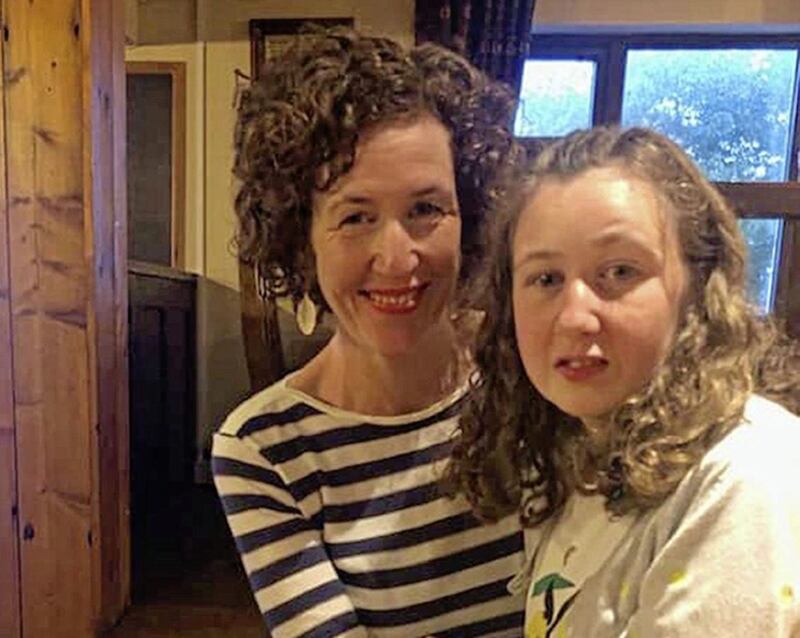 Meabh Quoirin with her daughter N&oacute;ra Quoirin 