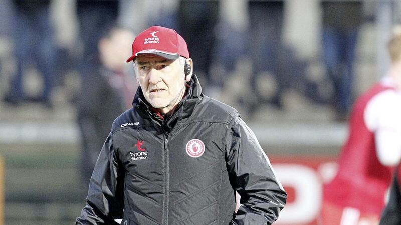 Tyrone manager Mickey Harte, like many other bosses, is still worth listening to after matches. Pic Philip Walsh 