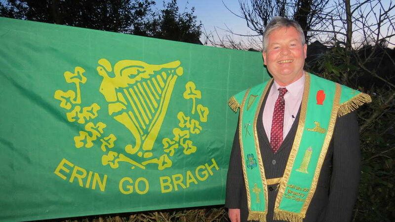 Gerry McGeough was elected president of the Ancient Order of Hibernians in Co Tyrone earlier this year. 