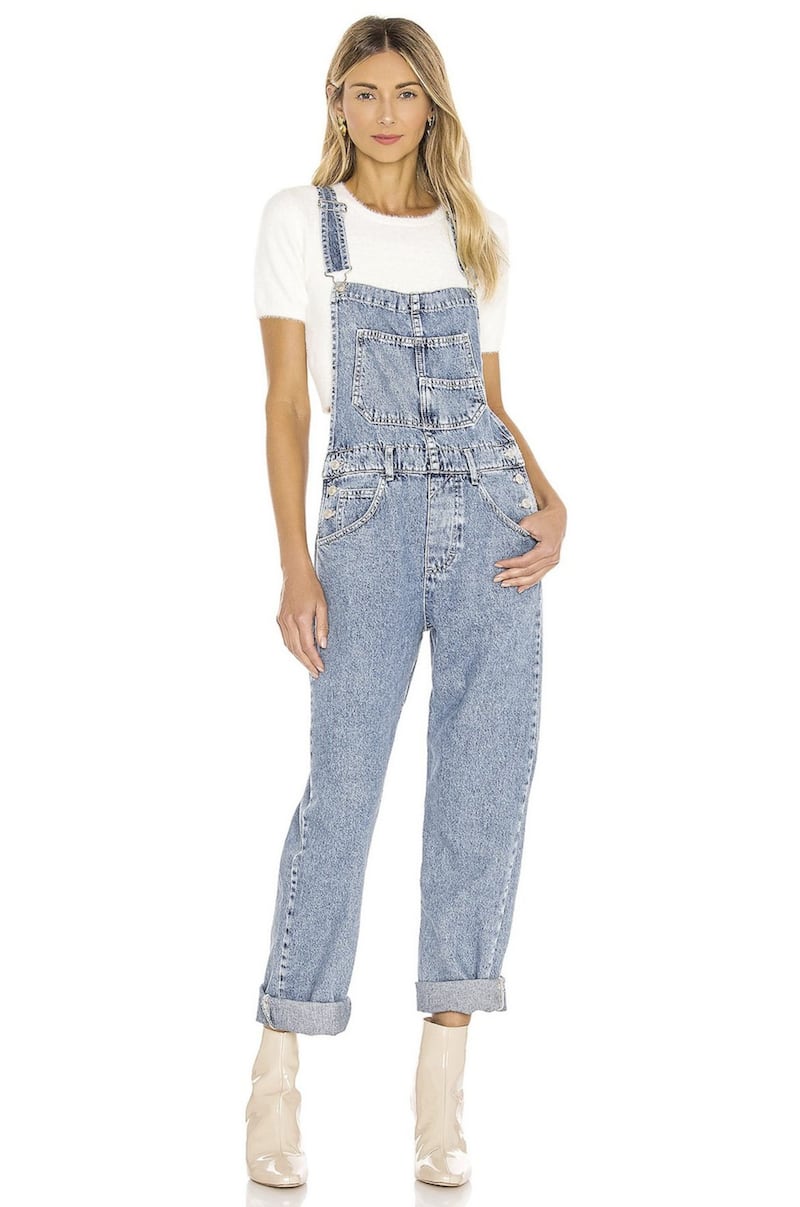 Free People Ziggy Denim Overalls, &pound;91, available from Revolve (other items, stylist&#39;s own) 