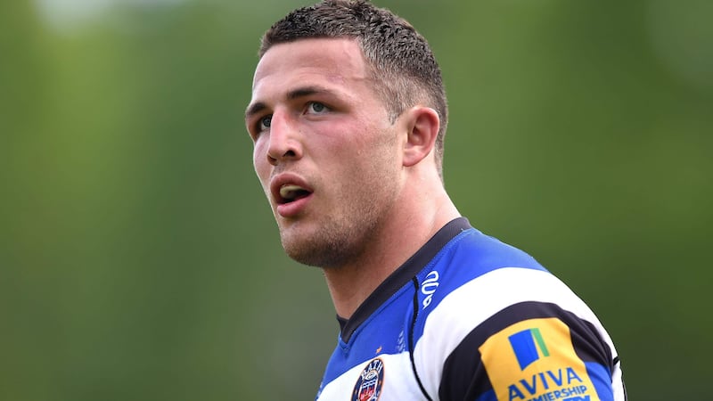 Sam Burgess during his spell at Bath (Andrew Matthews/PA)