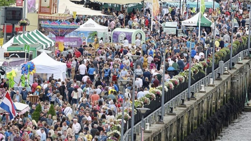  Tens of thousands of people have visited the Foyle Maritime Festival. Picture by Margaret McLaughlin 