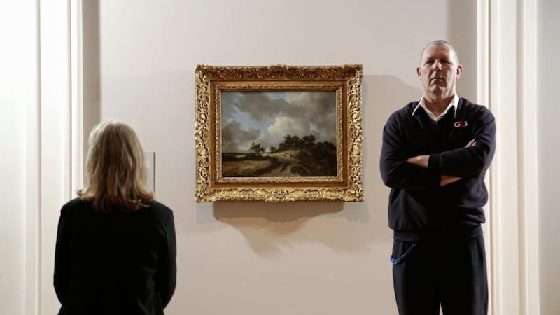 The Cornfield by Jacob van Ruisdael was offered by the Trustees of the Alfred Beit Foundation in lieu of tax and allocated to National Museums NI. Picture by Press Eye/Darren Kidd 