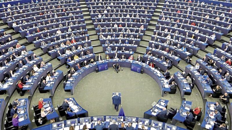 European Commission President Jean-Claude Juncker addresses the members of the European Parliament in Strasbourg, eastern France PICTURE: Jean-Francois Badias/AP 