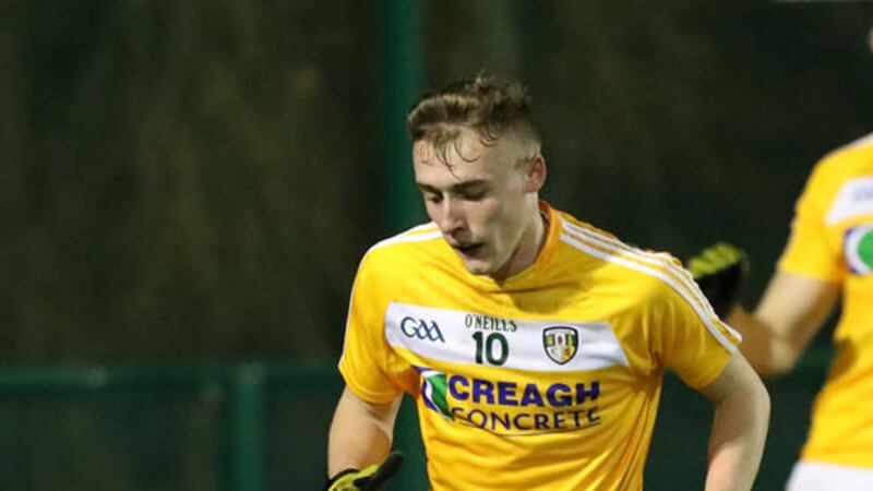 From the first whistle until the last, Antrim's Seamus McGarry was outstanding against Monaghan in the Ulster Under 21 clash&nbsp;