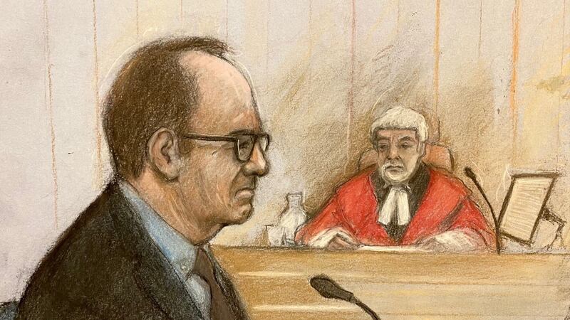Kevin Spacey is accused of sex offences against four men (Elizabeth Cook/PA)