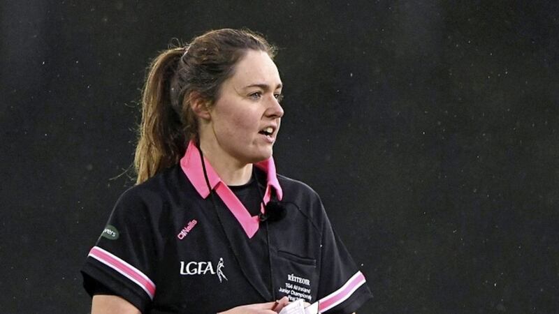 Donegal referee Siobhan Coyle 