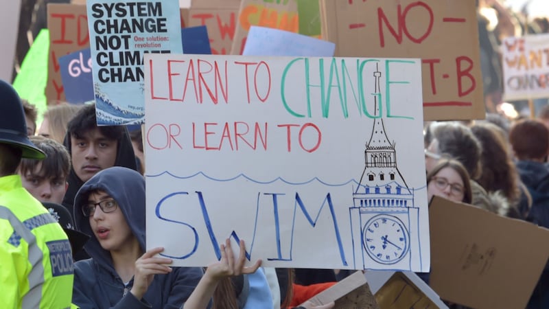Youngsters across the UK have been taking part in the Youth Strike 4 Climate protests.