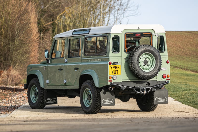 The Defender Heritage Edition marked the end of production of the original Defender. (Iconic Auctioneers)