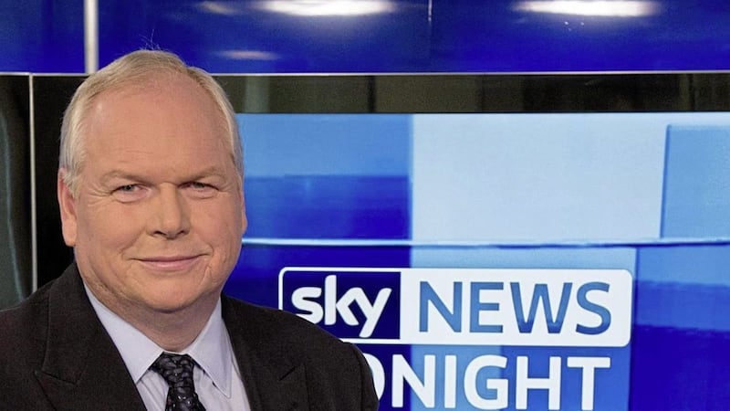 Sky News presenter Adam Boulton has been heavily for a late night Tweet criticising the Irish people 