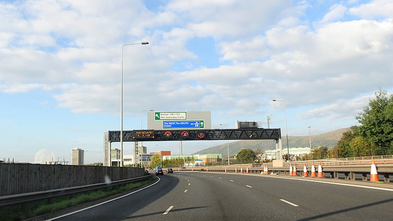 The money was seized after police stopped a vehicle travelling on the M1&nbsp;