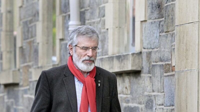 Sinn Fein leader Gerry Adams is seeking to overturn his two only criminal convictions 