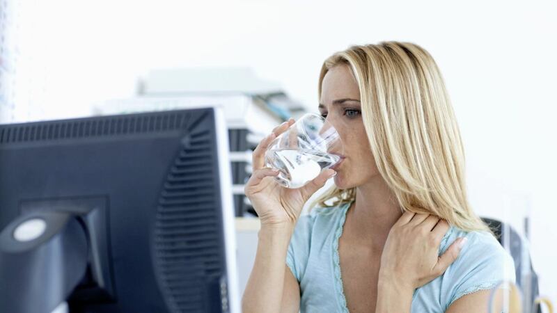 Don&#39;t just leave water for a run or a yoga class &ndash; drink it throughout the day 
