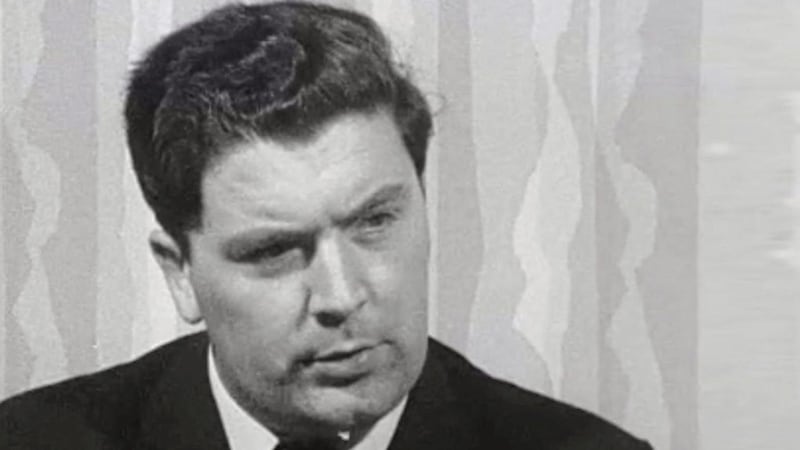 Then Stormont MP John Hume in 1969, ahead of the founding of both the SDLP and Alliance Party the following year. (RTE pic) 