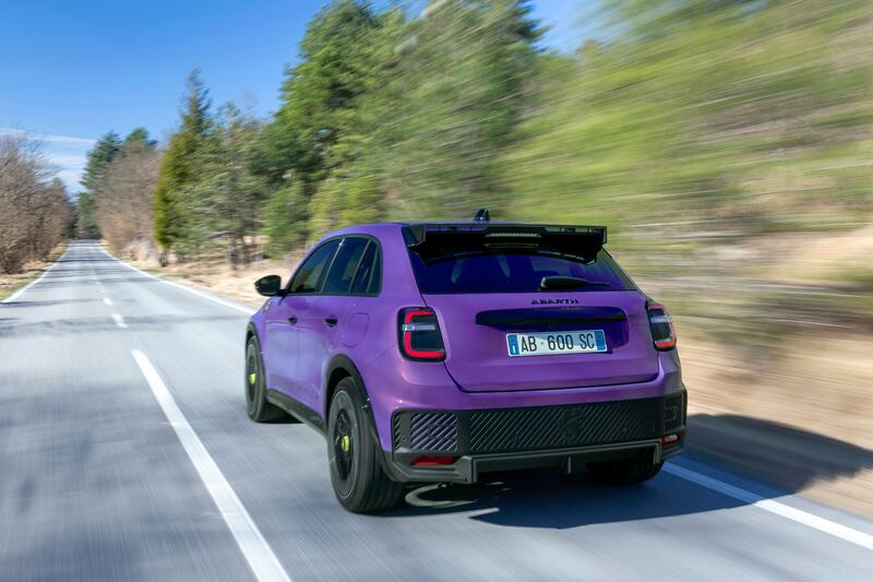 Full details surrounding the Abarth 600e are expected to be released this summer