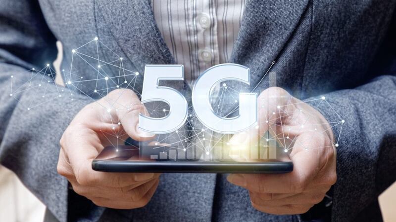 The UK&#39;s big telecoms firms have spent &pound;1.35 billion in the first stage of bidding for mobile airwaves and 5G services 