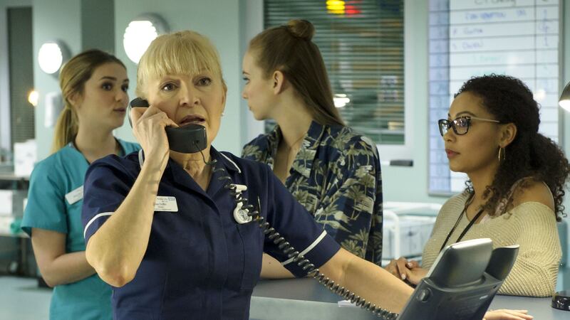Ahead of the medical drama showing an episode filmed in one continuous shot, actress Cathy Shipton has talked BBC salaries.