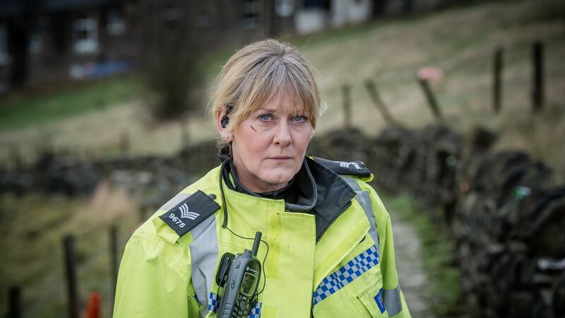 Sarah Lancashire starred in Happy Valley which was the top TV search on Google in the UK in 2023 (Ben Blackall/BBC/PA)