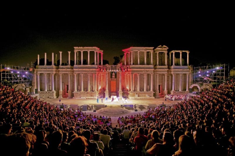 The Roman theatre, M&eacute;rida 
