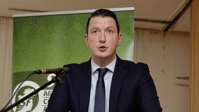 Sinn F&eacute;in Westminster candidate John Finucane has reported tweets about his murdered father to police. Picture by Colm Lenaghan/Pacemaker 