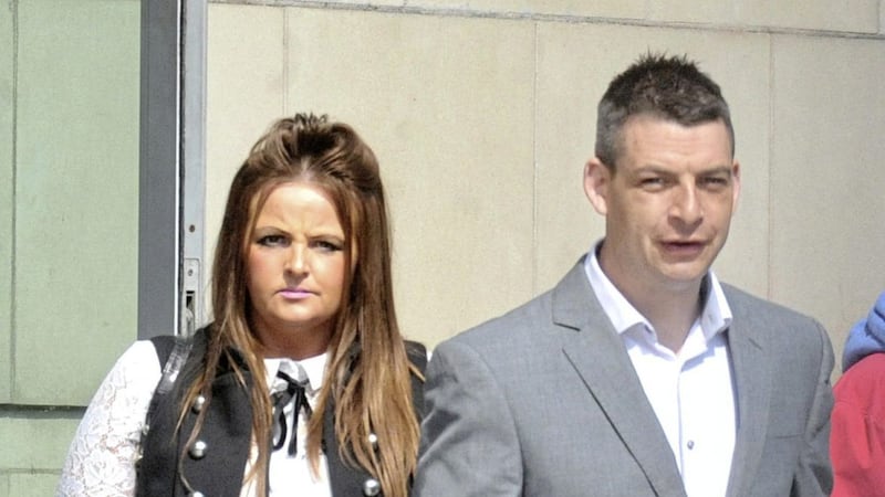 Gary and Lisa Thompson pictured at an earlier court appearance 