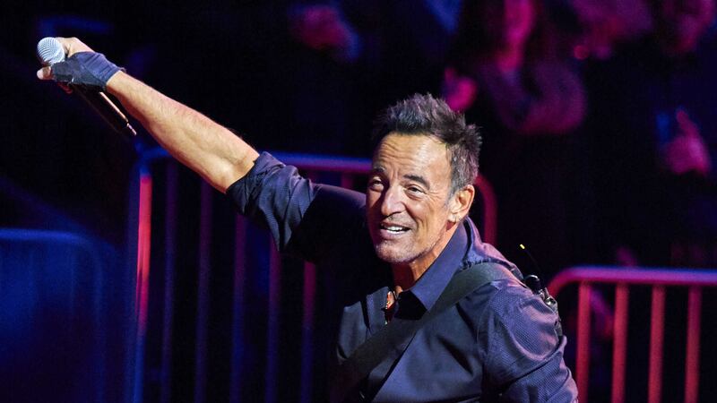 Bruce Springsteen performs with the E Street Band at Madison Square Garden, New York in January 2016. Picture by Robert Altman, Invision, Associated Press&nbsp;