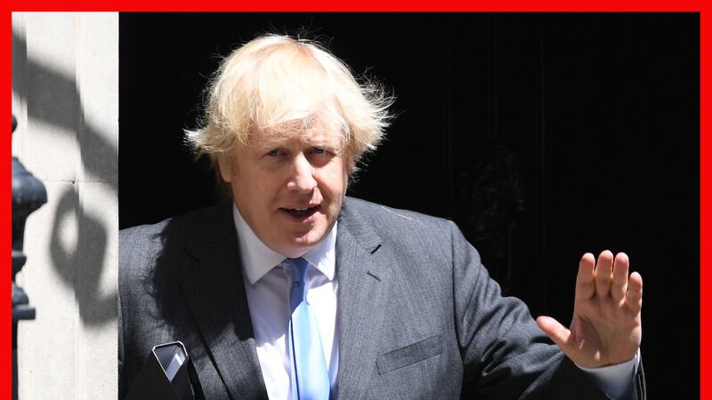 &nbsp;Prime Minister Boris Johnson leaves 10 Downing Street, London, for the House of Commons where he will make a statement on Covid-19.