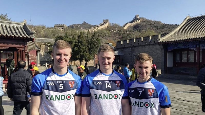 UU students enjoyed a visit to the world famous Great Wall of China this week 