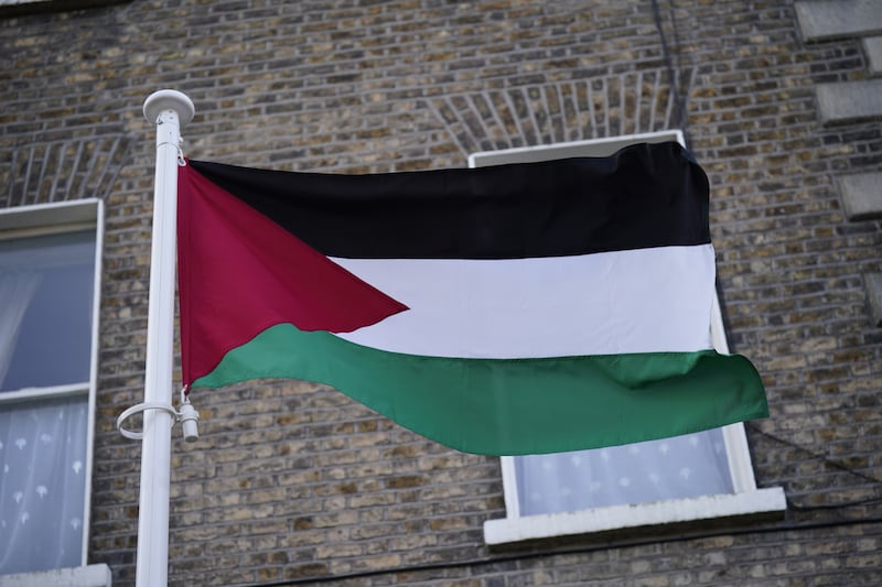 The Palestinian Embassy in Dublin