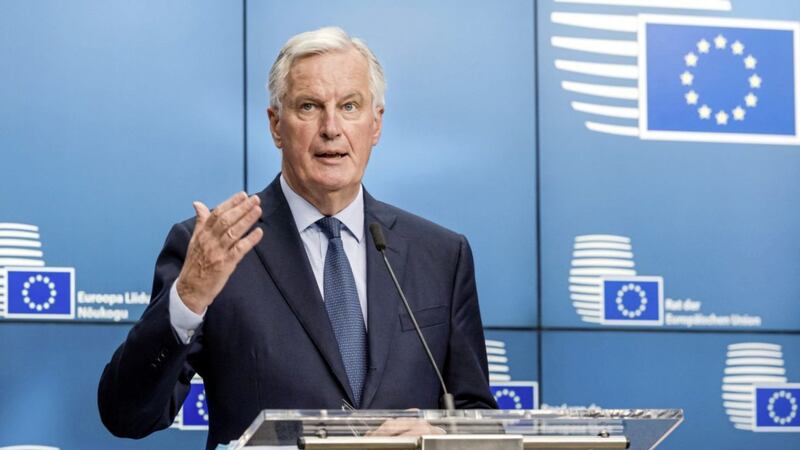 EU chief negotiator Michel Barnier. Picture by AP Photo/Geert Vanden Wijngaert 