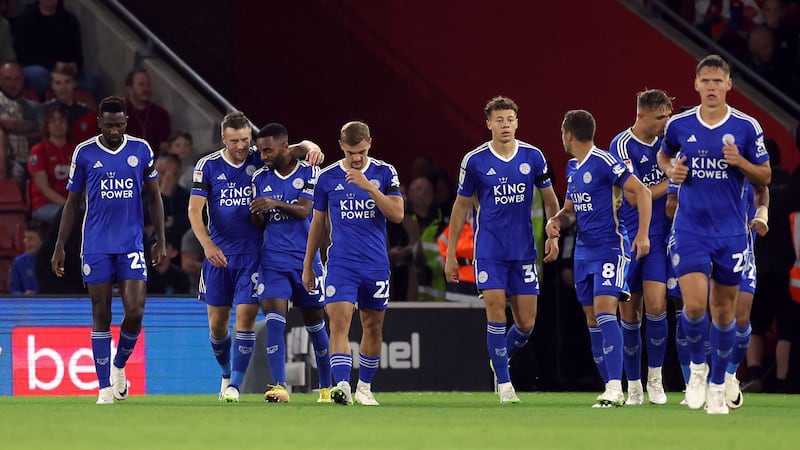 Leicester ran riot at St Mary’s (Steven Paston/PA)