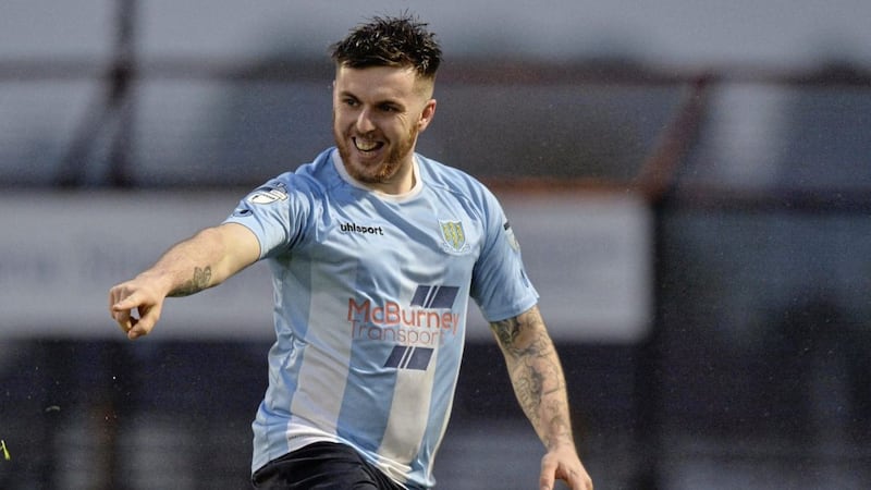 Cathair Friel is Ballymena&#39;s top scorer so far this season Picture by Pacemaker 