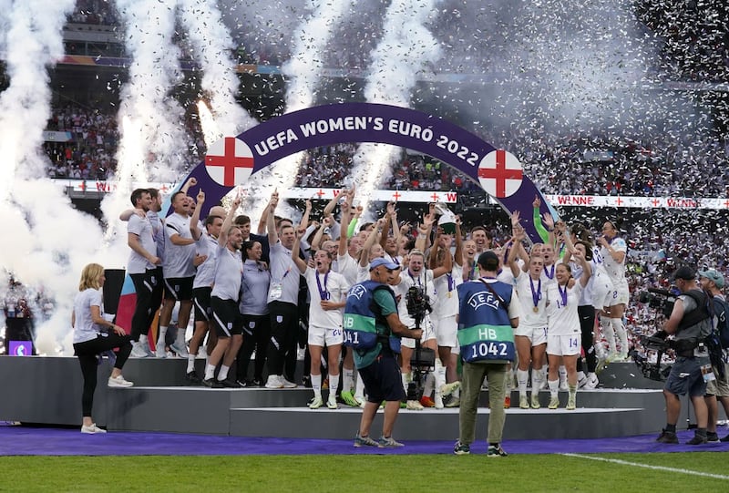 England hosted Euro 2022 which saw the Lionesses crowned champions 