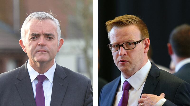 &nbsp;Jonathan Bell (left) 'told lies' about&nbsp;John Robinson trying to delay cost controls for the RHI scheme, the latter has told the inquiry into the botched green energy scheme