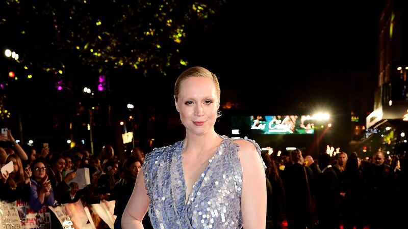 Gwendoline Christie attending the UK Premiere of The Hunger Games: Mockingjay, Part 2 at the ODEON Leicester Square, London&nbsp;