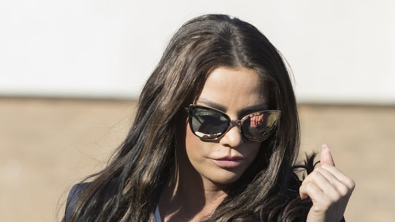 The ex-glamour model is accused of being almost twice the legal limit while at the wheel of her pink Range Rover in south-east London last October.