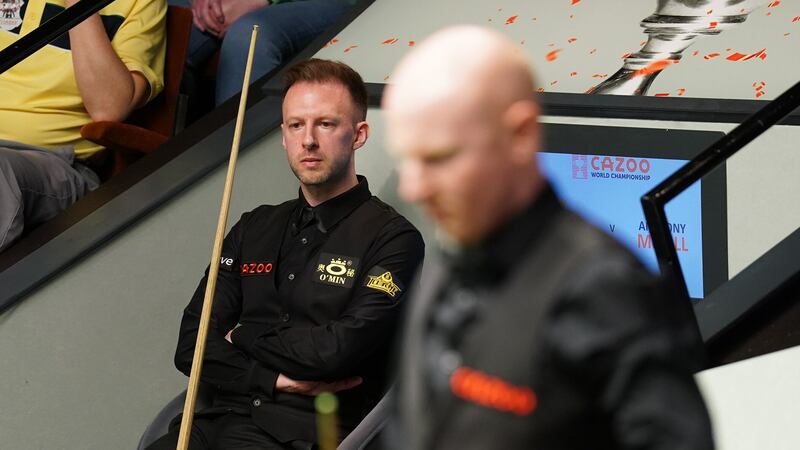 Judd Trump was a first-round loser against Anthony McGill